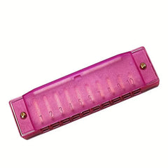 10-Hole Plastic Tunable Harmonica for Beginners