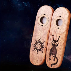Wooden Flute Kazoo for Beginner Students Friends