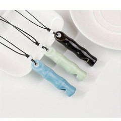Bamboo Whistle Strange Gift Single Shape