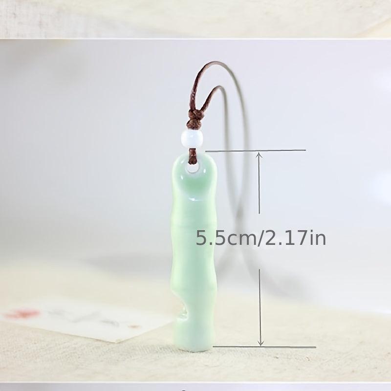 Bamboo Whistle Strange Gift Single Shape