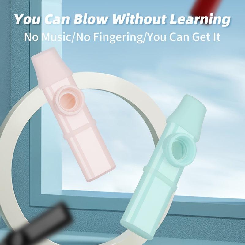 Portable Kazoo Musical Instrument - Easy to Learn - Mini Size