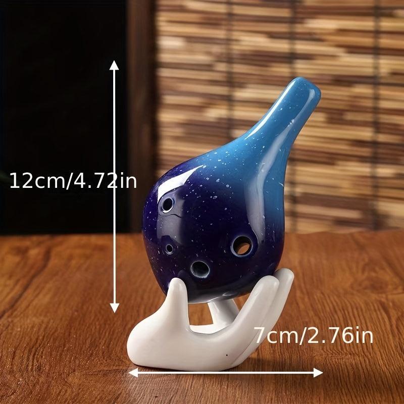 Starry Sky 6 Hole AC Tune Ocarina Zero Pure Musical Instrument