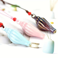 Adjustable Ceramic Whistle Pendant All Match Sweet Style
