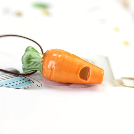 Adjustable Ceramic Whistle Pendant All Match Sweet Style
