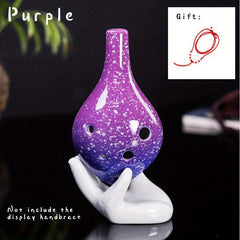 Starry Sky Ocarina 6 Hole Alto C Scale