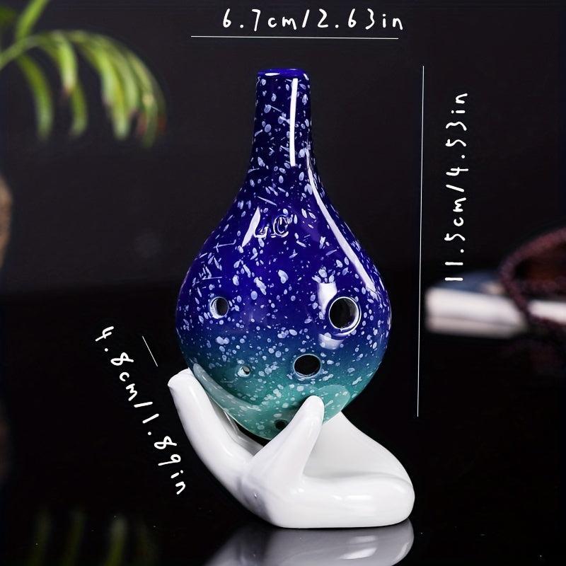 Starry Sky Ocarina 6 Hole Alto C Scale