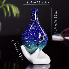 Starry Sky Ocarina 6 Hole Alto C Scale