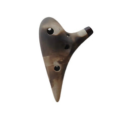 12 Hole Ocarina Classic Straw Fire Masterpiece Ceramic Instrument