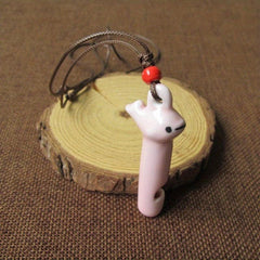 Cartoon Ceramic Whistle for Kids Handmade Toy