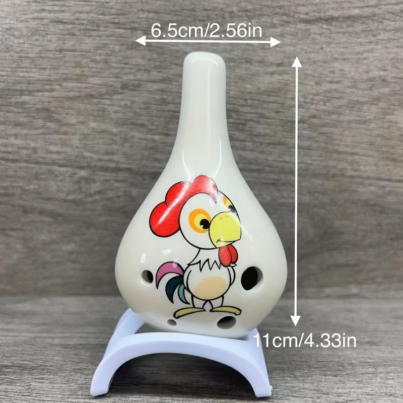 Zodiac Chicken Cartoon Series 6 hole AC Ocarina