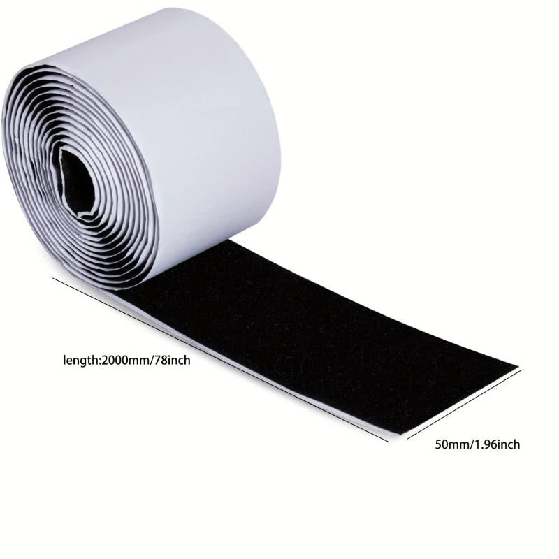 Pedalboard Pedal Tape, 2M Length, Hook Loop