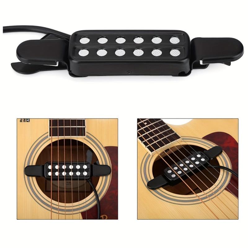 Minstrel Wooden Guitar Hole Magnetic Sound Hole With 3 meter Connecting Line