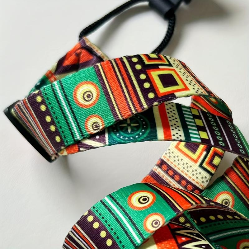 Ethnic Style Ukulele Strap Small Guitar Strap Hanging Hook