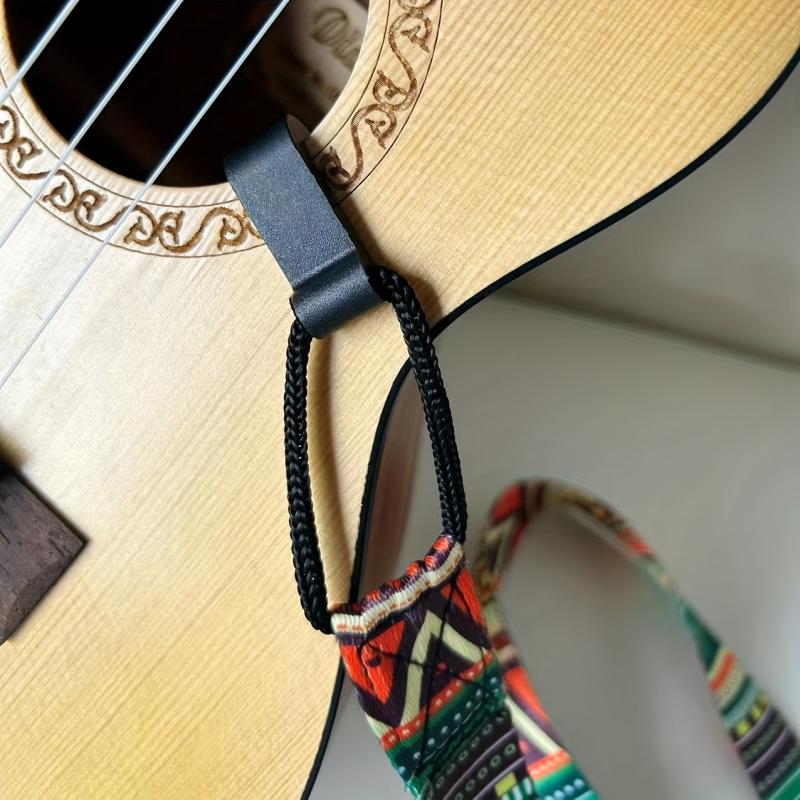 Ethnic Style Ukulele Strap Small Guitar Strap Hanging Hook