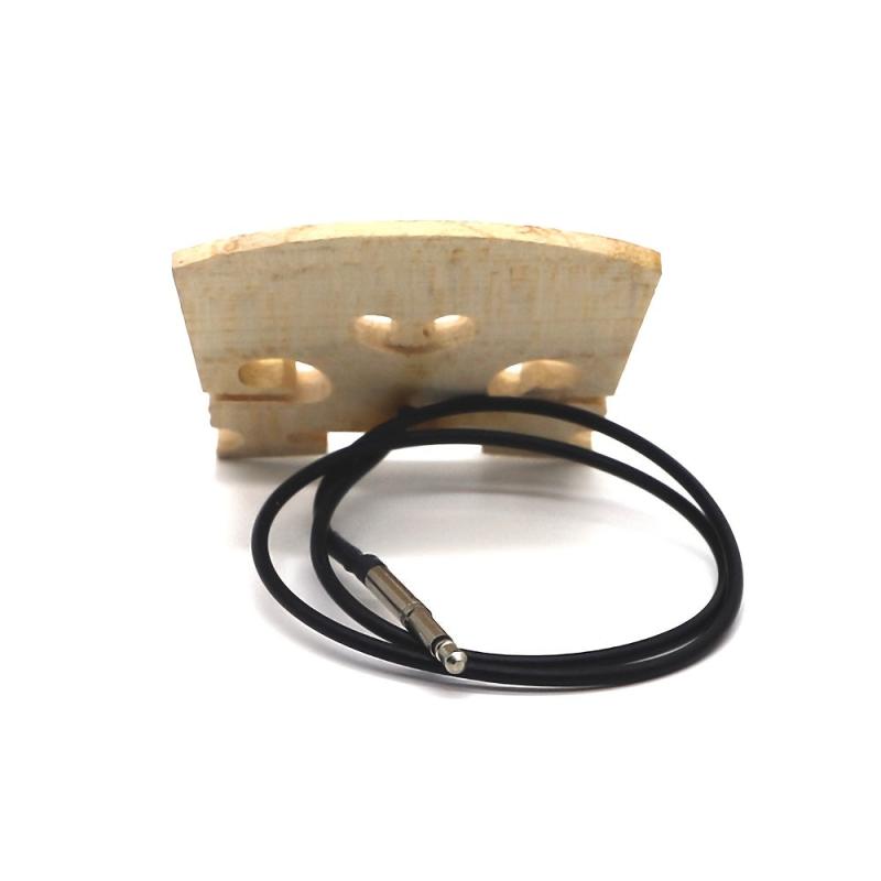 High Violin Bridge with Built-In Piezo Volume/Tone Controls