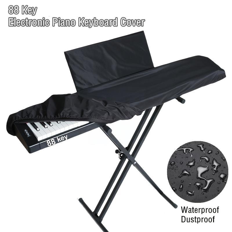 Waterproof 88-Key Piano Keyboard Cover with Dust Cover