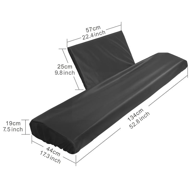 Waterproof 88-Key Piano Keyboard Cover with Dust Cover