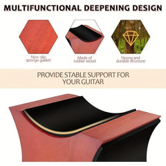 Acoustic Guitar Neck Rest Bracket Folk Classical Guitar Neck Bracket