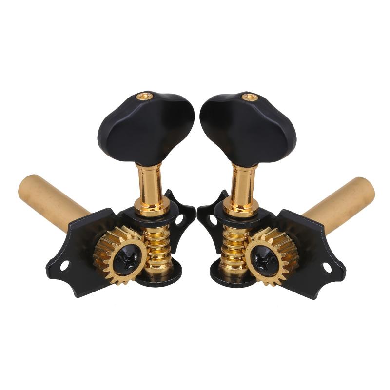Classical Guitar Tuners Gear Ratio 18:1 Plum Blossom Handle Golden