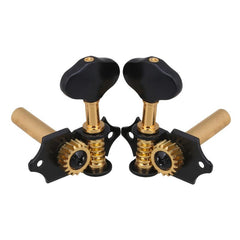 Classical Guitar Tuners Gear Ratio 18:1 Plum Blossom Handle Golden