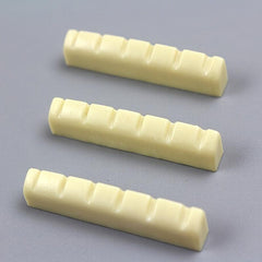 4pcs 43mm Pre Slotted Bone Nut for 6 Strings Acoustic Guitar