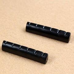 4pcs 43mm Pre Slotted Bone Nut for 6 Strings Acoustic Guitar