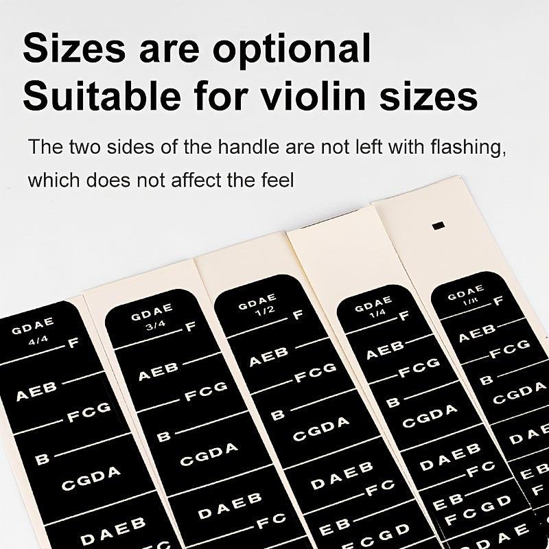 Violin Fingerboard Position Label Beginner Sticker