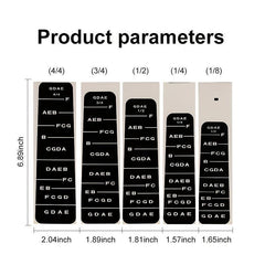 Violin Fingerboard Position Label Beginner Sticker