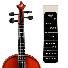 Violin Fingerboard Position Label Beginner Sticker