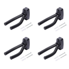 Secure Guitar Wall Mount Hanger Heavy Duty Metal