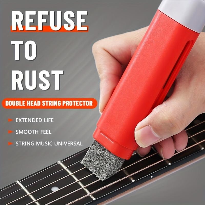 Guitar String Care Kit Anti Rust Cleaner & Eraser Pen