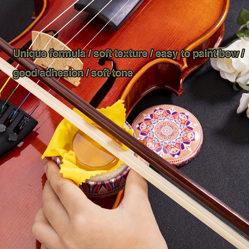 Soft Texture Violin Rosin for Easy Bow Application
