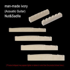 Ivory Guitar Nut&Sadlle Natural Acoustic Guitar String Bridge