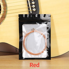High Steel Acoustic Guitar Strings Set of 6 Replacement Strings