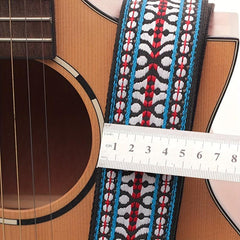 Unique Embroidered Guitar Strap - Add Style to Your Music