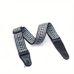 Unique Embroidered Guitar Strap - Add Style to Your Music