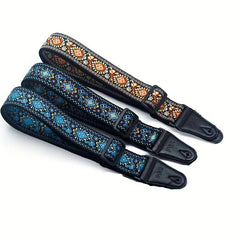 Unique Embroidered Guitar Strap - Add Style to Your Music