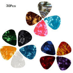 Colorful Guitar and Ukulele Picks 0.46mm Thickness Random Assortment