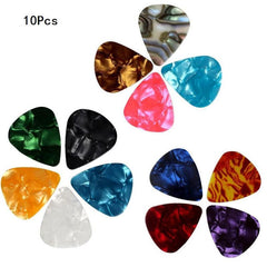 Colorful Guitar and Ukulele Picks 0.46mm Thickness Random Assortment