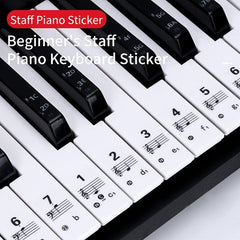 Key Universal Piano Keyboard Stickers for Notation Skills