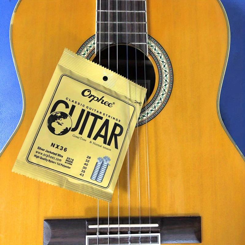 Nylon Treble Strings w/ Silver Plated Wire Wound for Classical Guitars