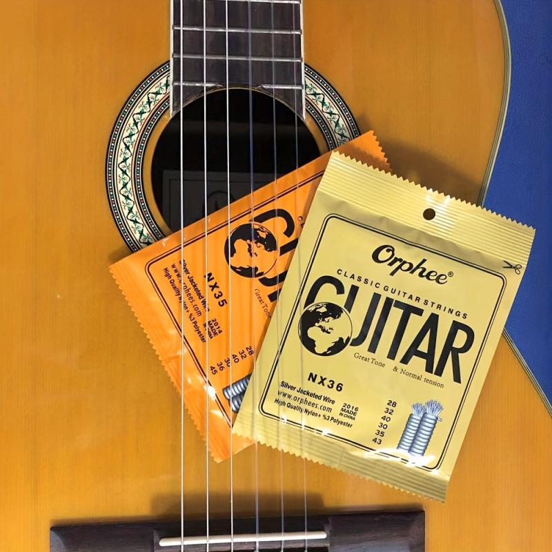 Nylon Treble Strings w/ Silver Plated Wire Wound for Classical Guitars