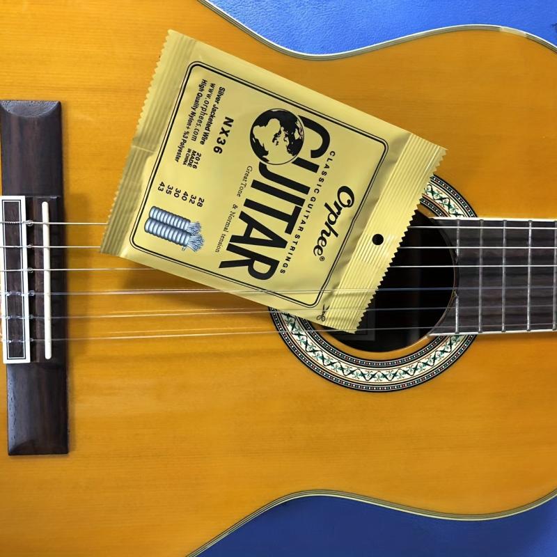 Nylon Treble Strings w/ Silver Plated Wire Wound for Classical Guitars