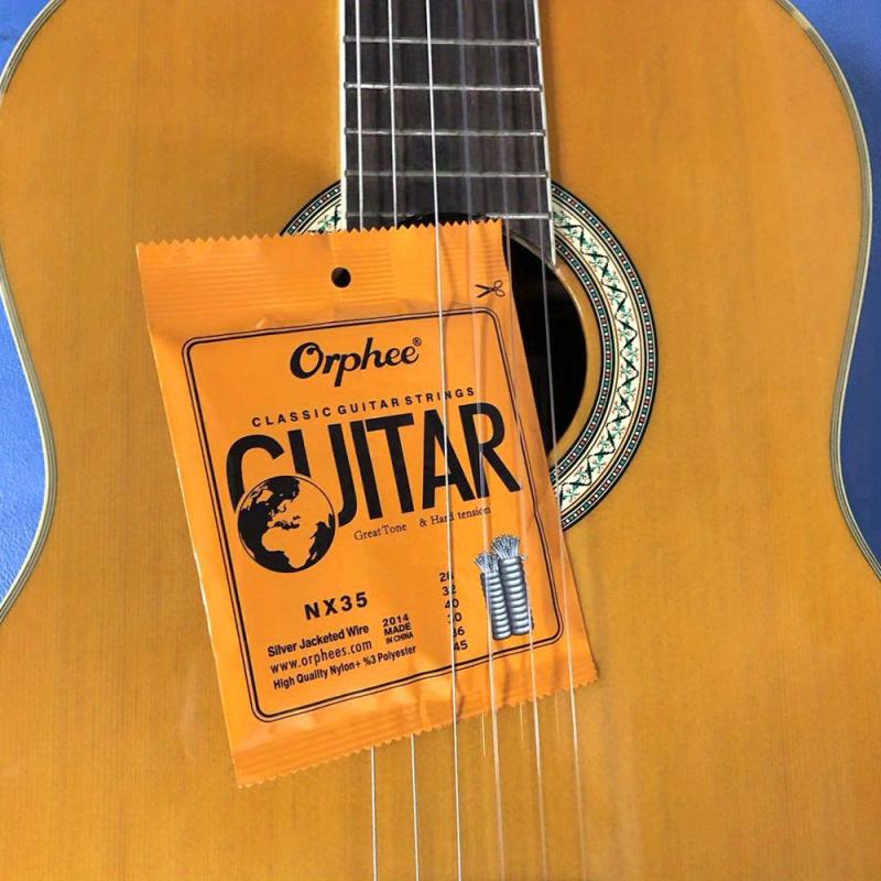 Nylon Treble Strings w/ Silver Plated Wire Wound for Classical Guitars
