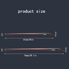 Violin Bow 1/2 & 4/4 Sizes Rosewood Stick Horsehair Stable