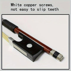 Violin Bow 1/2 & 4/4 Sizes Rosewood Stick Horsehair Stable