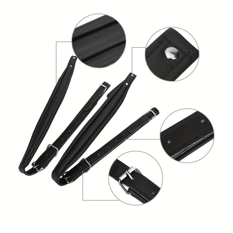 Adjustable Accordion PU Straps Buckle 120 Bass Shoulder Harness Belts