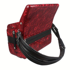 Adjustable Accordion PU Straps Buckle 120 Bass Shoulder Harness Belts