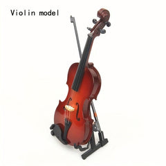 Mini Violin Simulation Set - Wood Handcrafted