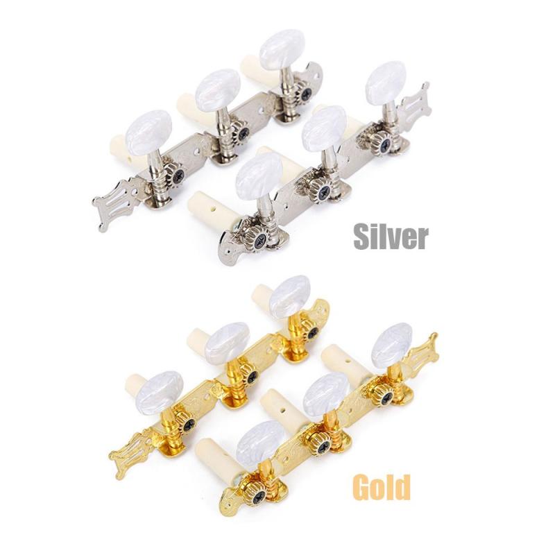 2pcs L R Guitar Tuning Pegs for Classic Guitars